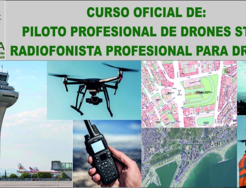 Curso Oficial de Piloto Profesional de Drones y Radiofonista de Drones